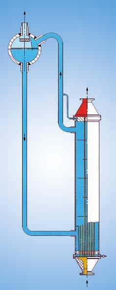 arrangement in connection with the furnace cell. The location is in most cases on top of the radiant section of the furnace.