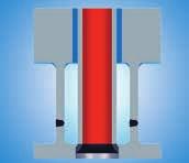 As the tube to tubesheet weld is located on the waterside of the tubesheet, its temperature during operation of TLE