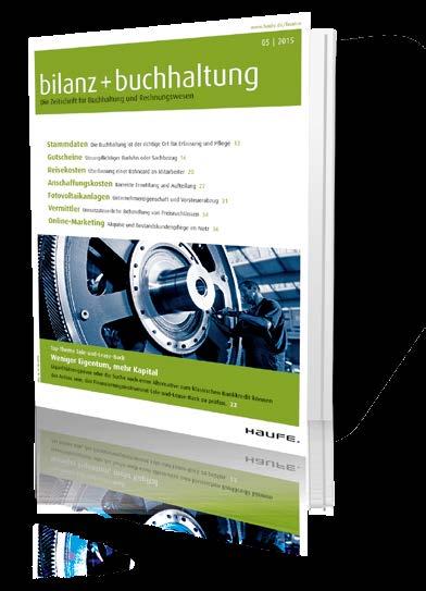 Title Portrait 2 bilanz + buchhaltung With the trade magazine bilanz + buchhaltung, you reach highly qualified specialists with extensive operational and business knowledge.