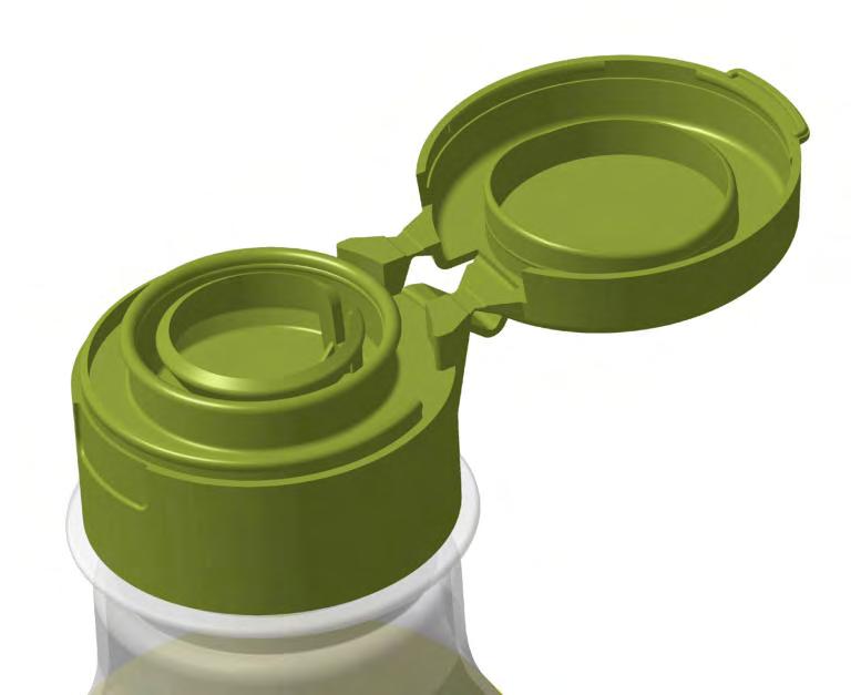 CAP : MERO Usable with: Low Density P.E. Edible Oil 30,8 21,2 PET Vidrio Cap Weight: 5 gr. Units per box: 3.