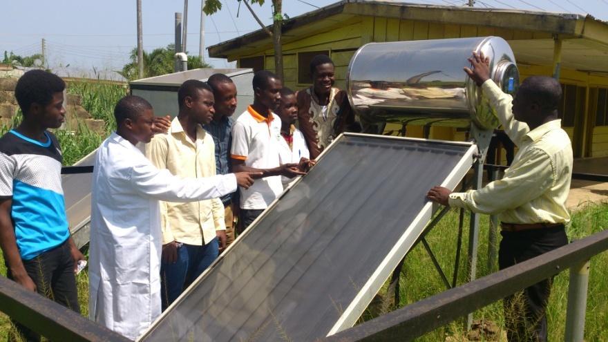 Solar thermal Experiences- Ghana Koforidua Polytechnic (Ghana/