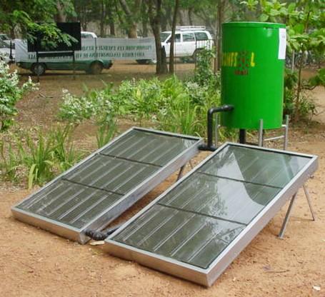 Solar thermal Experiences - Mali Centre National de l Energie Solaire et des Energies Rénouvelables (CNESOLER) Chauffe-eau