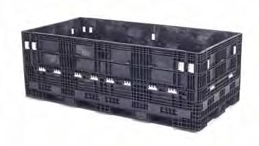 We will work closely with you to provide a bulk container that will meet the unique needs of your application. Welded seams are smooth for easy and safe handling.