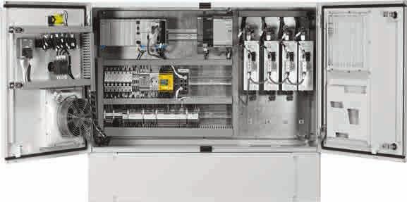 constructing such systems. We design, procure, compile, test and deliver. Including tailor-made control cabinets.