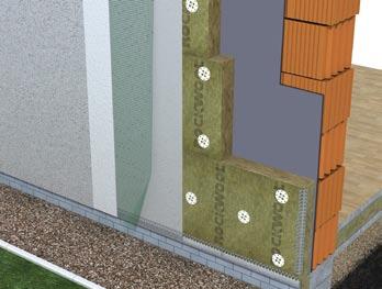 external wall insulation // 11 Application of the rendered facade system with Rockwool Fasrock or Frontrock max-e