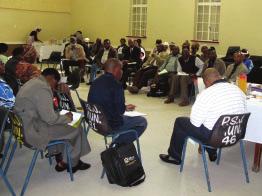 members in Hankey and government organs. The public participation meetings were held in collaboration with the Department of Arts and Culture.