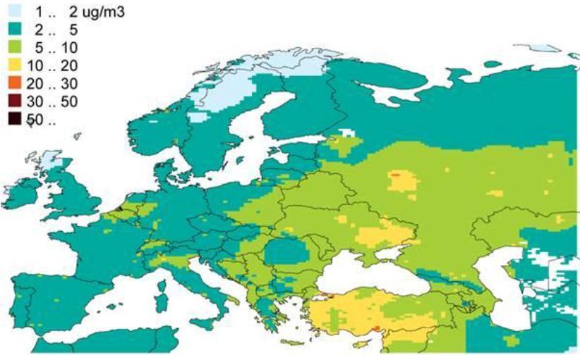 EU Air Quality Policy and WHO Guideline Values for Health economy roadmap 21 (phasing out of coal, an increase in electrification, energy efficiency gains) (SEC(2011) 289 final, EC 2013a).