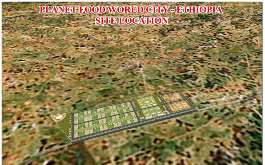 A land within Sheno city was found suitable by all parties to be the proposed site for: The Planet Food World Sustainable Livestock Production And Meat