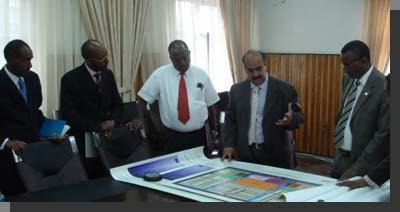 The Planet Food Sustainable Livestock Production and Meat Processing Industries project was presented to the Ethiopian authorities including deputy