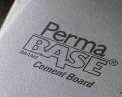 NATIONAL GYPSUM COMPANY PermaBase brand Cement Board Use PermaBase brand Cement Board as an underlayment or backing surface in a variety of interior and exterior applications, including (but not