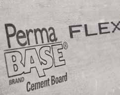 PermaBase Cement Board joints and corners. It is polymer coated and alkali resistant. Width: For interior applications 2" (50.