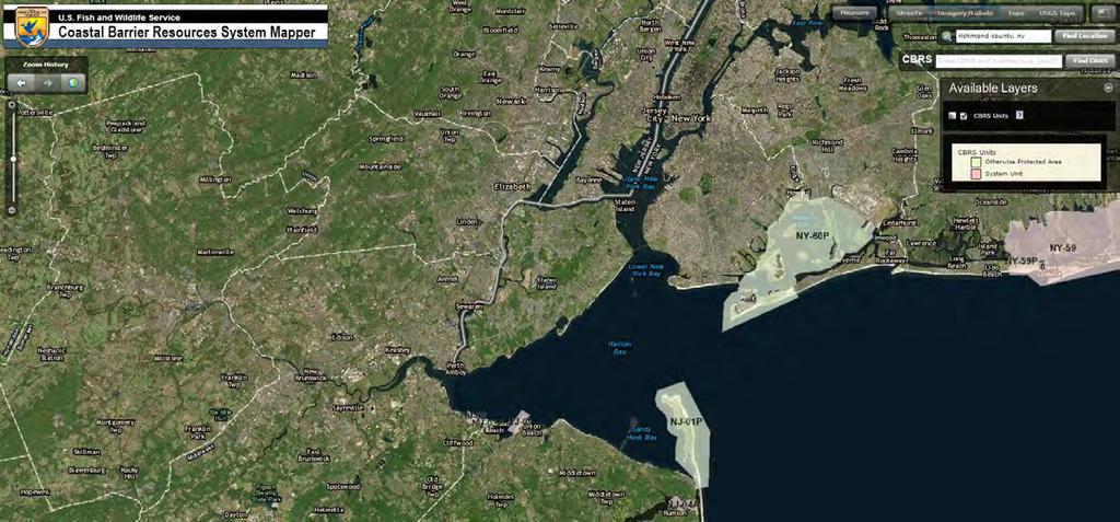 COASTAL BARRIER RESOURCES SYSTEM - RICHMOND COUNTY Prepared by: 2312 Wehrle Drive, Buffalo, NY 14221 P: (716) 204-8054 F: (716) 204-8557 Prepared for: 38-40 State Street Albany, NY 12207 (518)