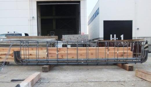 2.1 Materials The three RC beams were fabricated using ready-mixed concrete with a compressive strength of 34.1 N/mm 2 and maximum aggregate size of 20 mm.