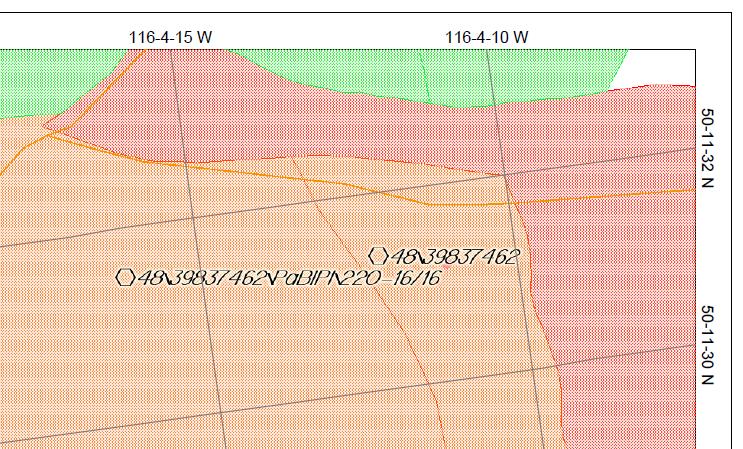 Appendix 6 Forest Cover Map Legend A 6.1 New Forest Cover Label The following is an example of the New MapView Available legend.