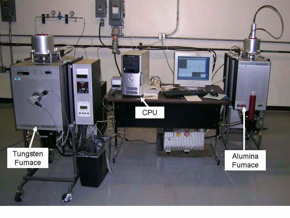 Figure 2. Anter FlashLine 5000 Thermal Diffusivity System with two furnaces.