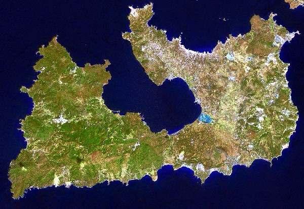 Milos island South western Aegean Sea,