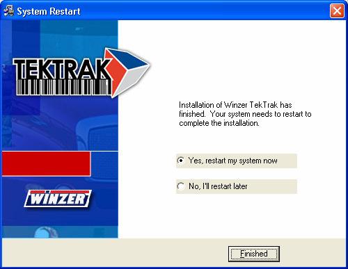 See APPENDIX A for Detailed Installation Instructions. Section 3: Starting TekTrak 3.