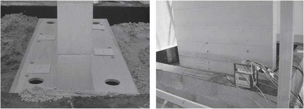 Guimarães and de Freitas Without system HR = 100% With system HR = 100% H2 H1 Waterproofing Gravel Floor Sand Perforated tube Figure 1: Principle of the wall base ventilation system.