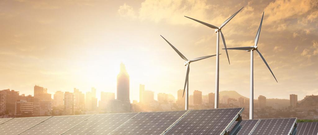 RENEWABLE ENERGY: A KEY CLIMATE SOLUTION Photograph: Shutterstock Energy decarbonisation is vital to keep the rise in global temperatures well below 2 C, in line with the aims of the Paris Agreement.