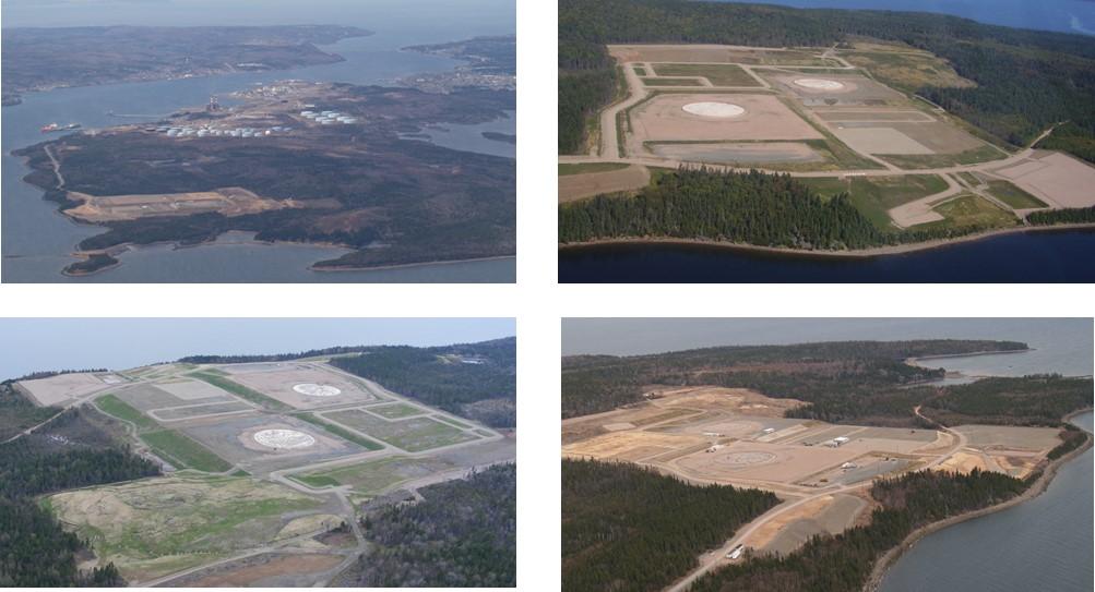 Bear Head LNG Project Site Aerial photos of the