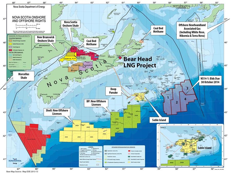Bear Head LNG Potential Natural Gas Supply Alternatives There are a number of potential natural