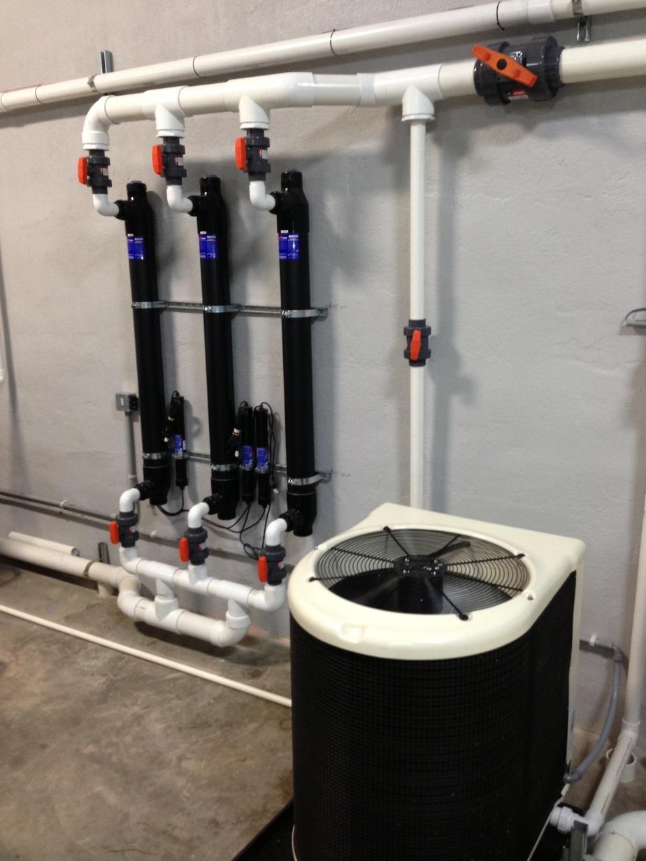 Creating the Detail: UV Filters and Heat Pump Three Emperor Aquatics 150 W High