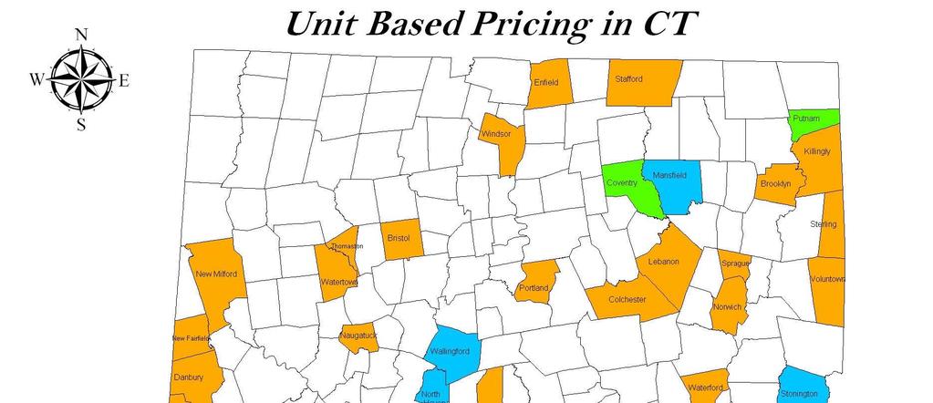 CT Municipalities with Unit Based Pricing Programs