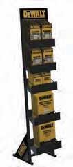 The yellow and black color scheme is a trademark for DEWALT Power Tools and Accessories.