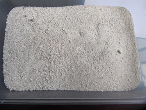 The content of zinc of ZnO dust removed by bag