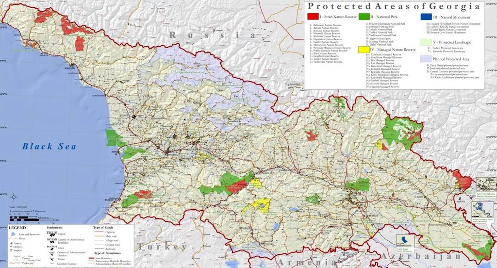 Support of land use planning and creation of reliable data for Tusheti Tusheti is situated in the north-east of Georgia.