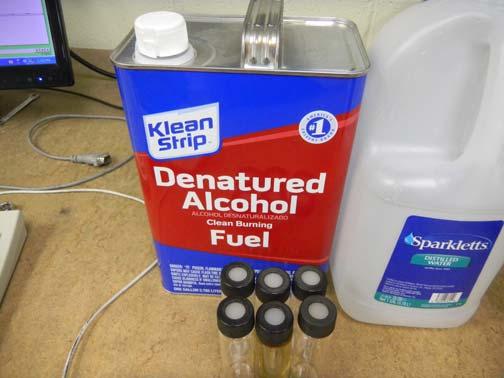 Step 1: Buy a gallon of denatured alcohol at the hardware store ( Home Depot etc ). The usual cost is about $15 for the gallon.