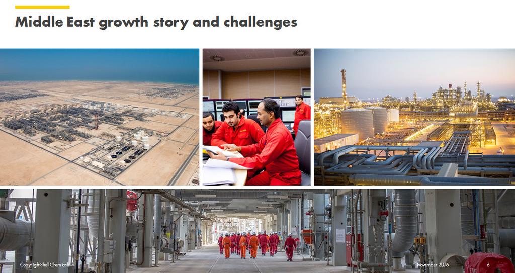 24. Here in the Middle East, the petrochemical industry has seen substantial growth over the past 30 years. 25. Since the early 1980s, the GCC petrochemicals industry has expanded rapidly.