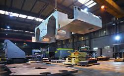 Thicknesses ranging from 8 to 650 mm, widths 4,000 mm and lengths 20,000 mm permit highly efficient production of components with the minimum number of individual parts, minimizing the need for