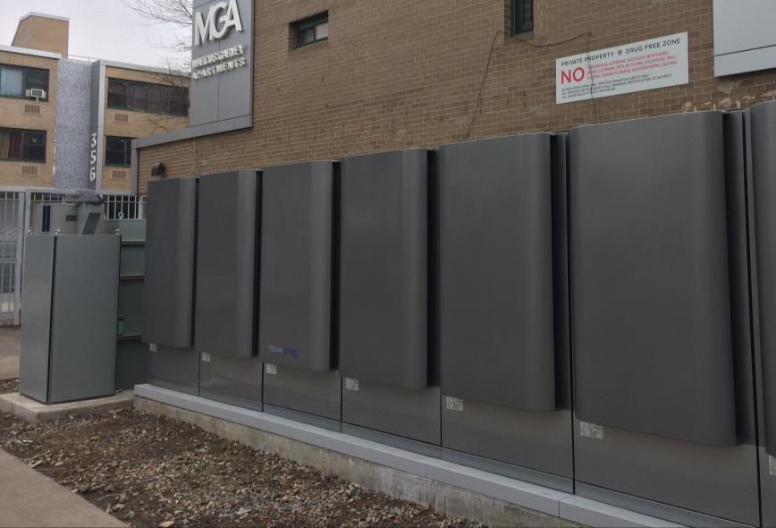 First Fuel Cells installed in NYC residential zoned area.