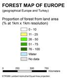 et al (2002) Financial backing for the EU Forest Strategy Forests cover 33% of Europe s total land area and the forest area continues to increase¹.