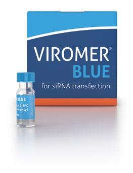 Product information Applications Viromer BLUE and Viromer GREEN are optimized for in vitro transfection of sirna and mirna. Content and formats Viromer BLUE Incl. Buffer BLUE Viromer GREEN Incl.