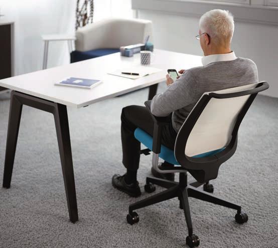 Ideal for individual workspaces, team areas or benching applications.