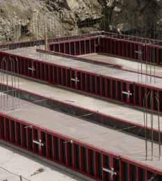 FOUNDATION They can be realized simply and easily with standard formwork (h 300 or h 150)