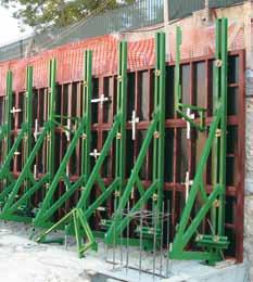 The structure is suitable for lift shafts, crawl spaces or wells.