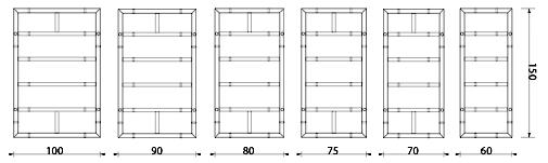 TECHNICAL INFORMATION The Easy Formwork is made up of a steel frame (with a width of the profile of 10 cm) welded
