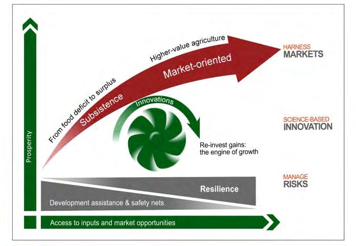 Figure 1. ICRISAT s Inclusive Market-Oriented Development (IMOD) framework.
