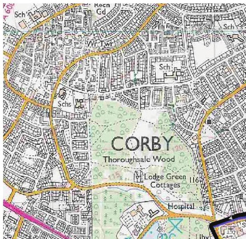 1 Journal of Advanced Transportation Figure 4: The Corby network.