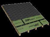 Speeds Installation ZIP System sheathing & tape installs faster than traditional roof underlayment options. Simply install the panels, tape the seams and roof installation is ready to begin.