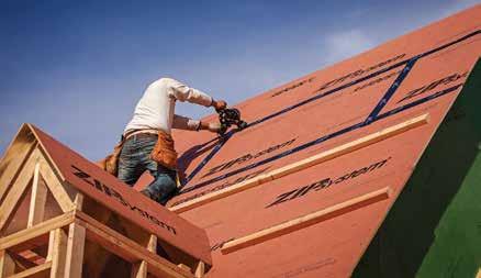 Just Install the panels and Tape the seams for roof SHEATHING that installs fast and tight.
