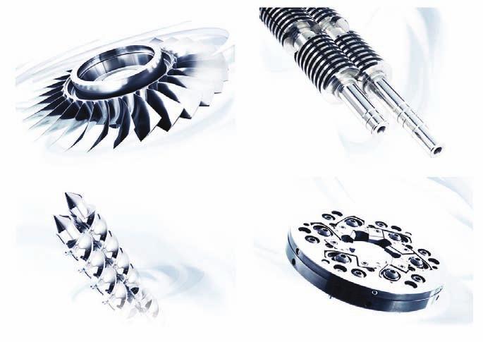 LEISTRITZ GROUP One company - dynamic, innovative, reliable and collaborative Corporate We offer a large range of solutions: turbine blades for the aerospace sector; screw pumps for the oil and gas