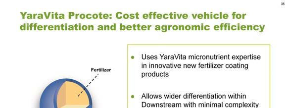 Procote is a technique for application of a micronutrient coating to standard fertilizer, achieving: - Greater uniformity in Micronutrient distribution -