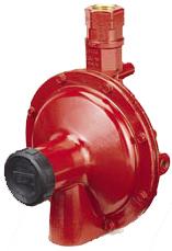 3 DOMESTIC HIGH PRESSURE REGULATORS (POUNDS TO POUNDS) Compact First Stage Regulator - Domestic First stage regulator in two stage systems for domestic applications Reduce tank pressure to 10 PSIG