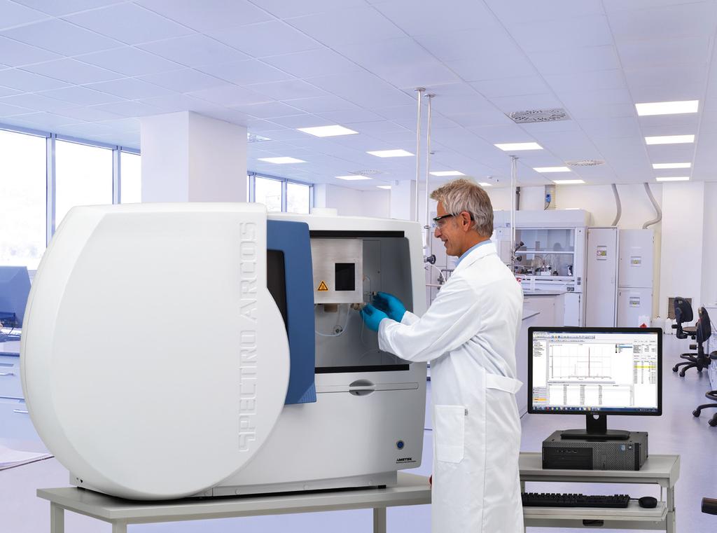 SPECTRO ARCOS For the most demanding elemental analyses in industry and research The new ARCOS analyzer represents a new pinnacle of productivity and performance for inductively coupled plasma