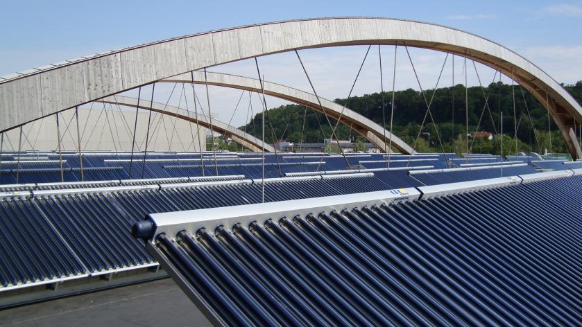 Type 6: Large-scale solar thermal plants with decentral integration into large urban district heating systems