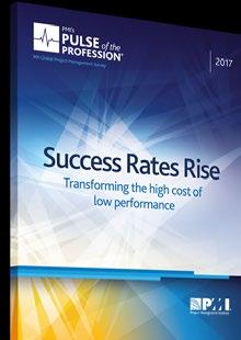 Great news in the world of project management: According to PMI s 2017 Pulse of the Profession report, Project success rates are on the upswing. What s helping to drive this success?